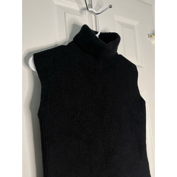 Everlane Women Black Sweater Vest XS - Picture 4 of 6